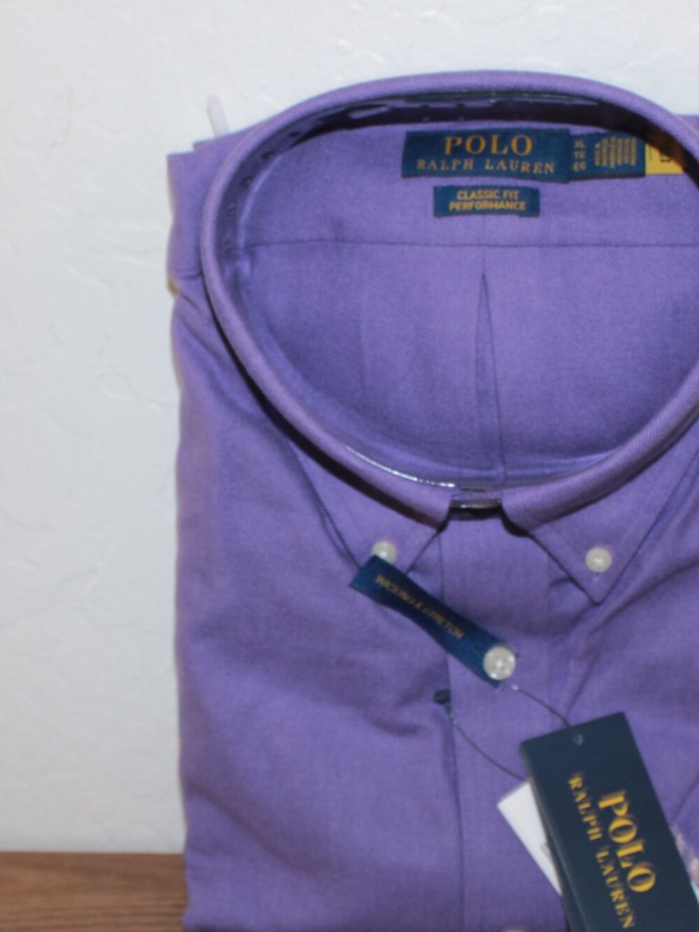 Polo Ralph Lauren Classic Fit Performance Twill Shirt XL NWT - Picture 6 of 8